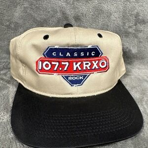 Vintage 107.7 KRXO FM‎ Hat Oklahoma City Classic Rock Station OS